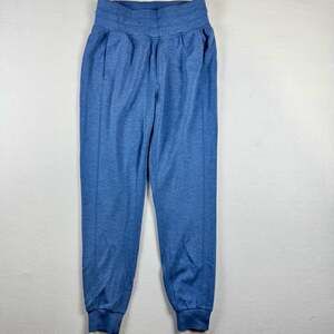 TravisMathew Women's Blue Heather Knit Joggers S